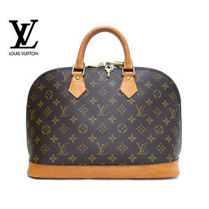 Louis Vuitton Monogram Alma Handbag with Padlock